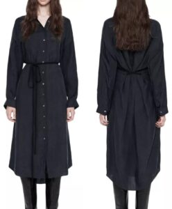 Image of sale on Yurra Tie Waist Shirt Dress