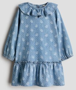 Image of sale on Printed Denim Dress