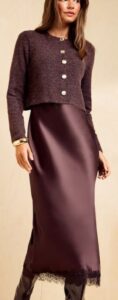 Image of sale on Cardi Slip Midi Dress