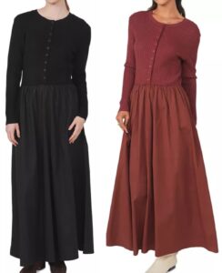 Image of sale on Mixed Media Maxi Dress