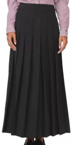Image of sale on Pleated Front Maxi Skirt