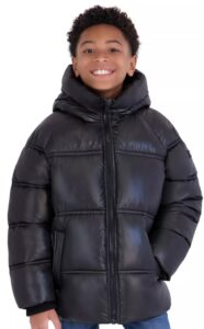 Image of sale on Boys’ 5-16 Heavyweight Shine Puffer Jacket