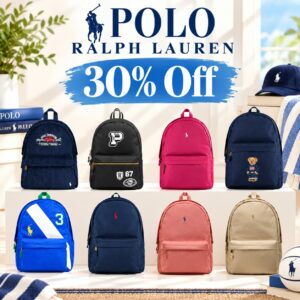 Image of sale on 30% off Polo Ralph Lauren Backpacks!!