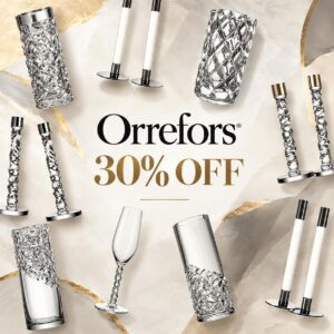Image of sale on 30% off Orrefors!