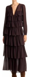 Image of sale on Ruffled Tiered Maxi Dress