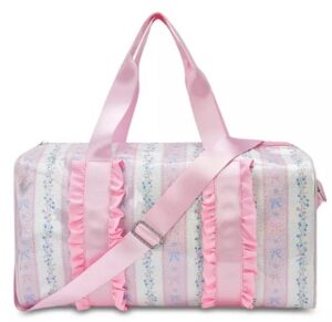 Image of sale on Girls’ Floral Stripes Duffel Bag – Little Kid, Big Kid