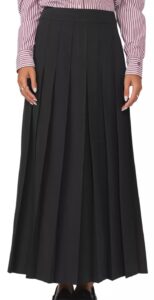 Image of sale on Pleated Front Maxi Skirt