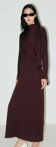 Image of sale on Ruched Side Knitted Dress