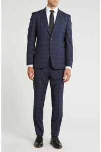 Image of sale on Huge Plaid Virgin Wool Suit