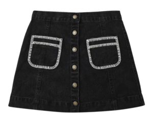 Image of sale on Kids’ Denver Blanket Stitch Denver Miniskirt