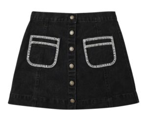 Image of sale on Kids’ Denver Blanket Stitch Denver Miniskirt