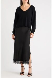 Image of sale on Mixed Media Maxi Dress