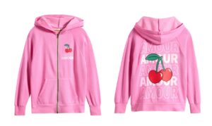 Image of sale on Kids’ Amour Oversize Full Zip Hoodie