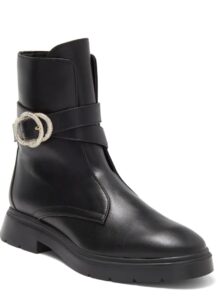 Image of sale on Crystal Buckle Zip Bootie