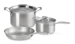 Image of sale on Essential Stainless Steel 5-piece Cookware Set