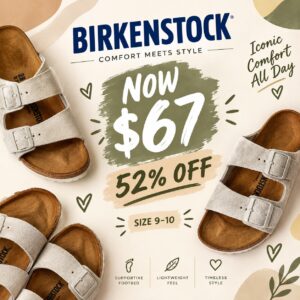 Image of sale on Women’s Arizona Suede Sandals
