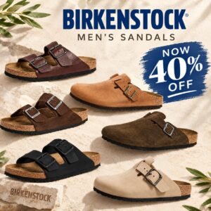 Image of sale on Men’s Birkenstocks