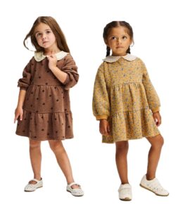Image of sale on Long Sleeve Tiered Dress