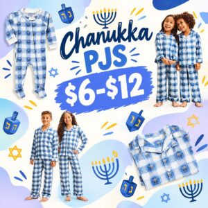 Image of sale on Kids Chanuka Pjs