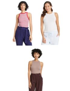 Image of sale on Women’s Slim Fit Ribbed Tank Top