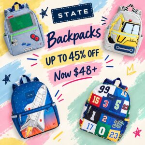 Image of sale on State Backpacks Up to 45% off