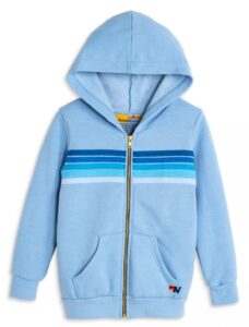 Image of sale on Unisex 5 Stripe Zip Hoodie and Sweatpants – Little Kid, Big Kid