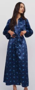Image of sale on Mona Silken Maxi Shirtdress