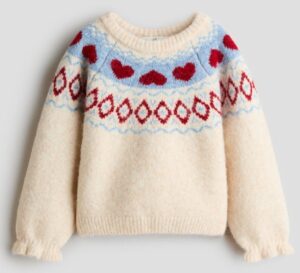 Image of sale on Jacquard-Knit Sweater