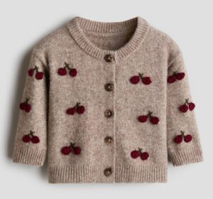 Image of sale on Appliquéd Cardigan