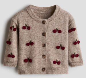 Image of sale on Appliquéd Cardigan