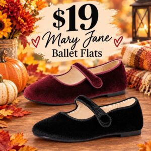 Image of sale on Toddler Girls’ Mary Jane Ballet Flat Shoes