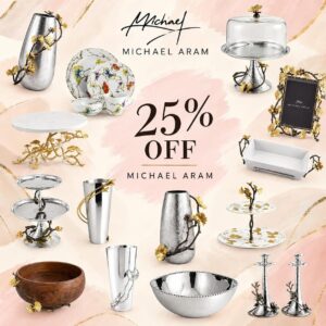 Image of sale on 25% Off Michael Aram!!