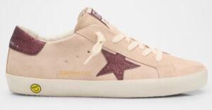 Image of sale on Girl’s Exclusive Super Star Glitter Star Low Top Sneakers