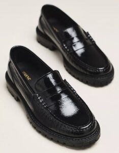 Image of sale on Maeve Classic Lug Soled Loafers