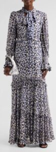 Image of sale on Dana Animal-Print Maxi Dress