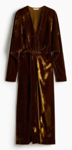 Image of sale on Velvet Wrap Dress