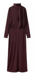 Image of sale on Women’s Wraparound Lapel Collar Long-Sleeve Wrap Dress