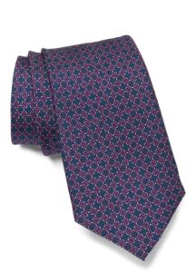 Image of sale on Fret & Square Silk Tie