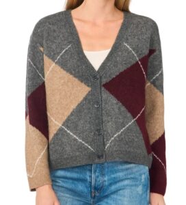Image of sale on Argyle Cardigan